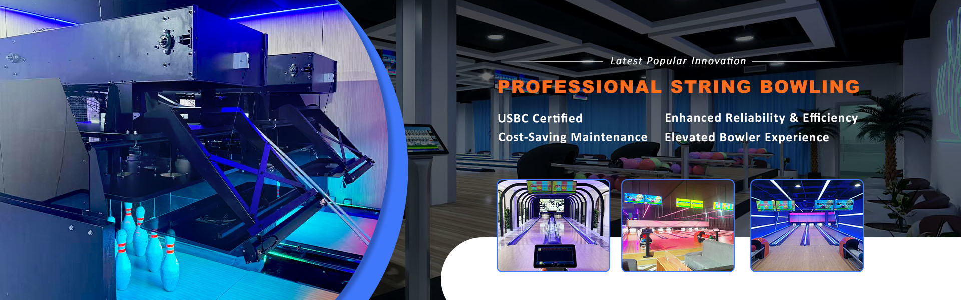 qualità Macchina da bowling a corde fabbrica